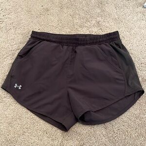 Dark grey Under armor running shorts